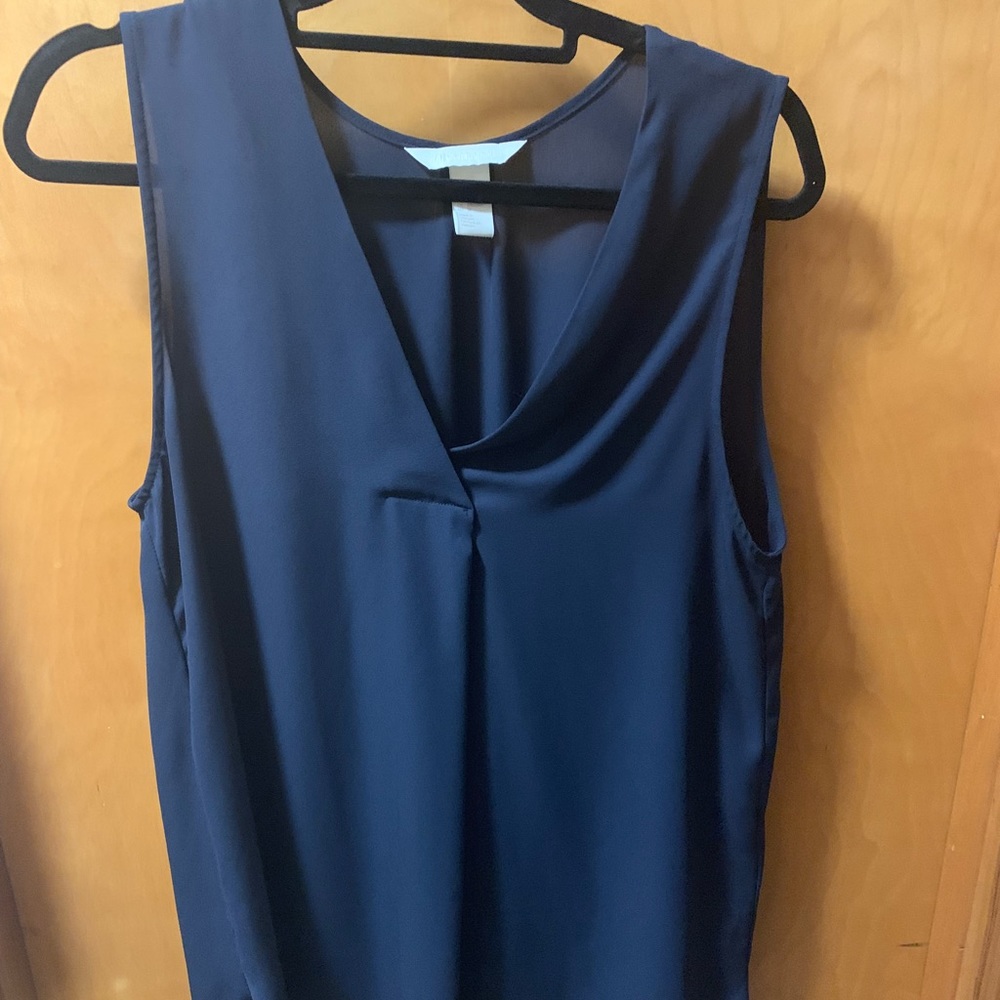 Chiffon tunic tank